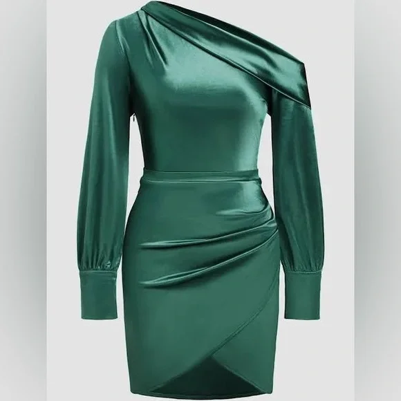Cider | Dresses | Cider Green Off The Shoulder Dress | Poshmark Cider | Dresses | Cider Green Off The Shoulder Dress | Poshmark